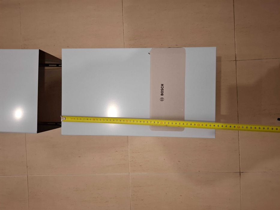 Chaminé superior em inox para exaustor Bosch