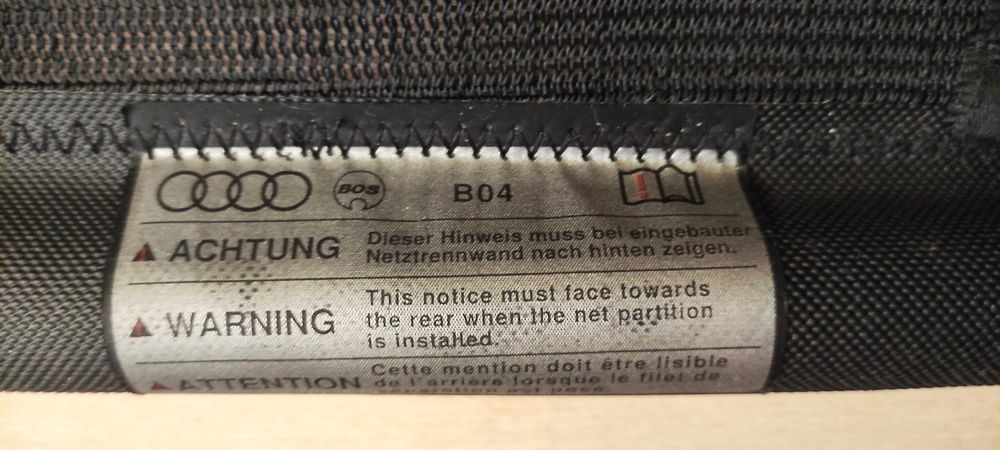 Audi Q5  8RO 861 691A Roleta / Siatka Bagażnika 2015