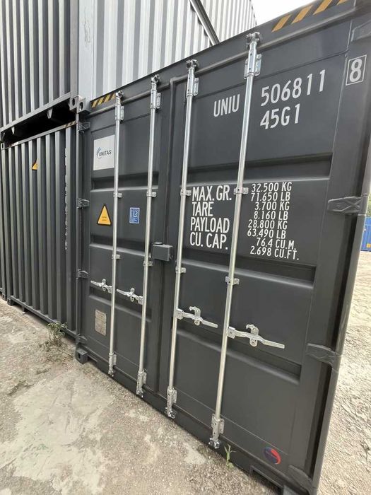 Nowy kontener morski magazynowy 40 DC HC OneWay 2025 Różne kolory
