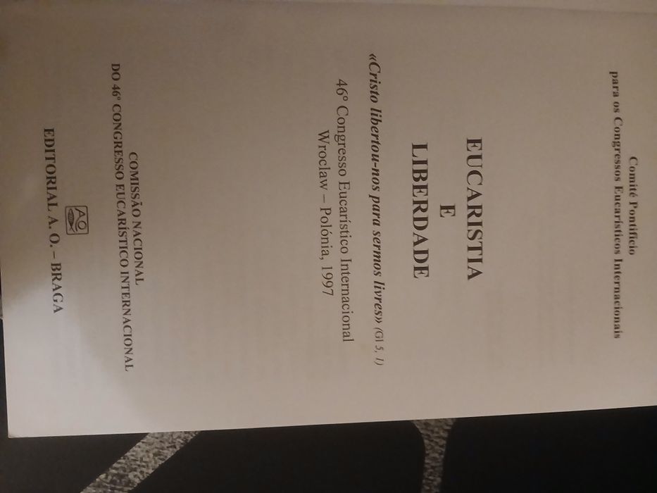 Eucaristia E liberdade, 1997, congresso eucaristico internacional