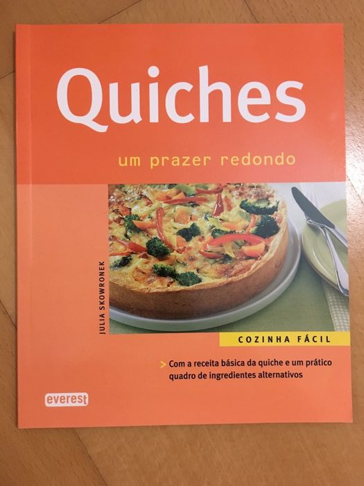 Livro: Quiches - um prazer redondo