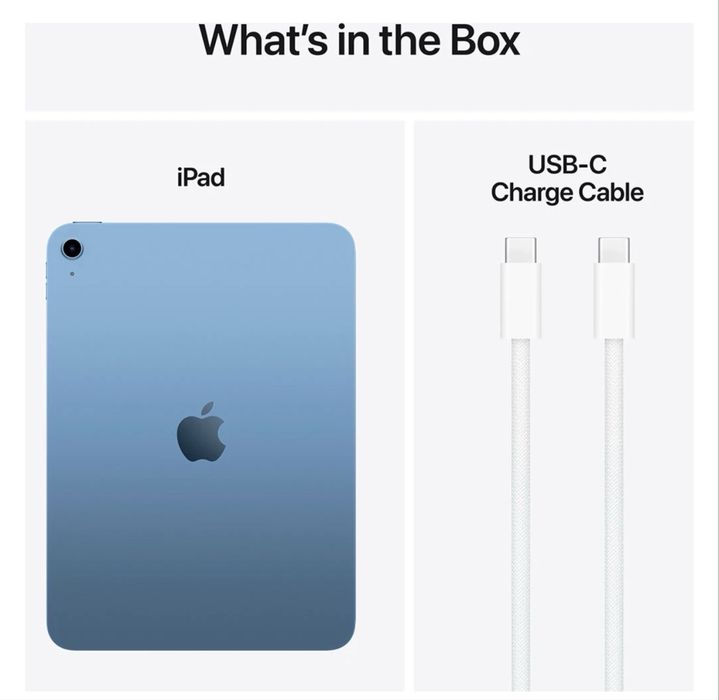 Планшет Apple iPad 11" 2025 Wi-Fi 128GB Silver (MD3Y4LL/A)