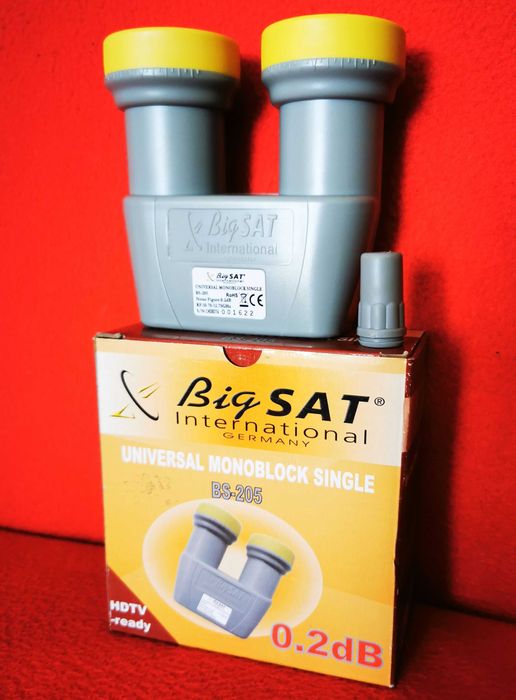 Konwerter Monoblock  single - Hotbird+Astra Made in Germany