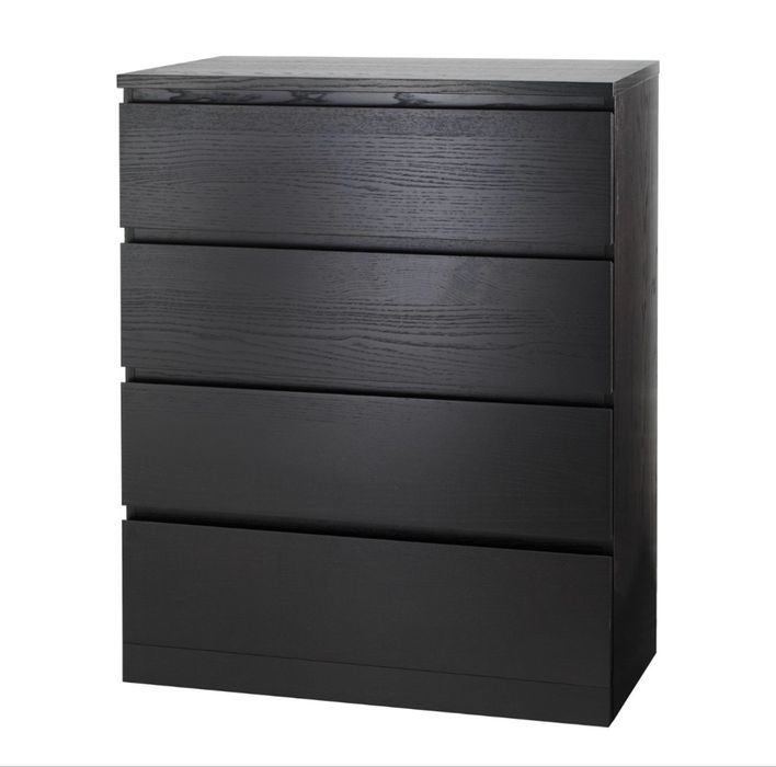 Cómoda de 4 gavetas Malm, IKEA