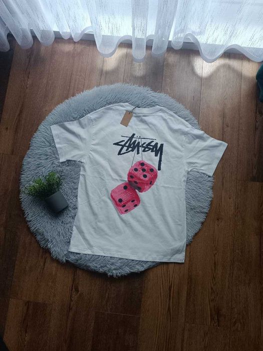 Koszulka Stussy Dice Tee White