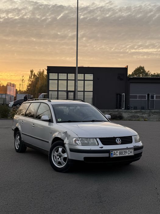 легковий автомобіль volkswagen passat b5 сірий 2000 р 1.9 tdi дизель
