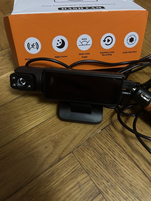 Автомобільний відеореєстратор Zkcamspy Full HD 1080 на 2 камери