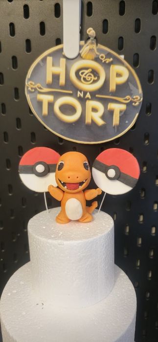 Pokemony figurki z masy cukrowej