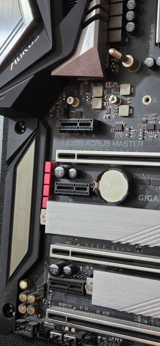 Bundle i7 9700k, Board Aorus Master, Gskill 32GB e bloco de agua EK64552292379010123