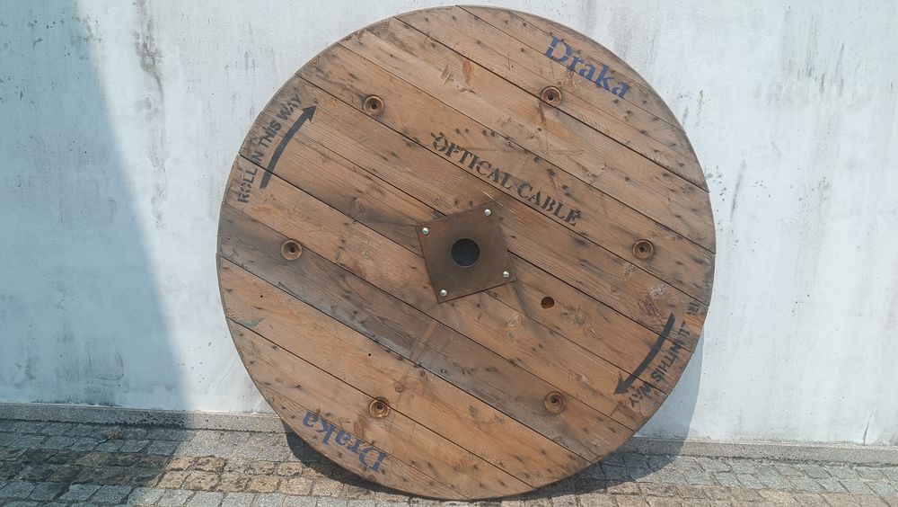 Tampo de bobine em madeira 180cm