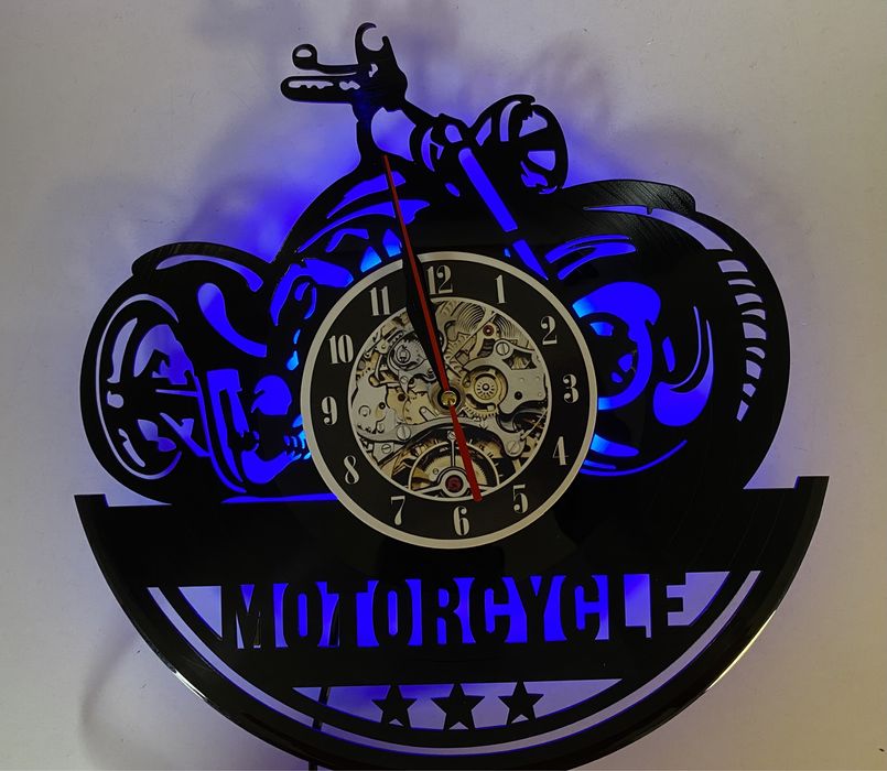 Relógio de Parede com Iluminação LED