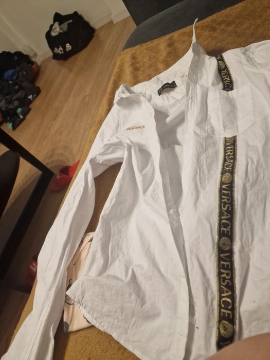 Koszula Versace ze zlotym