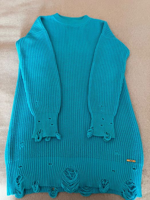 Нове в’язане плаття 100% італійська бавовна  відомий бренд Roze р. S-M