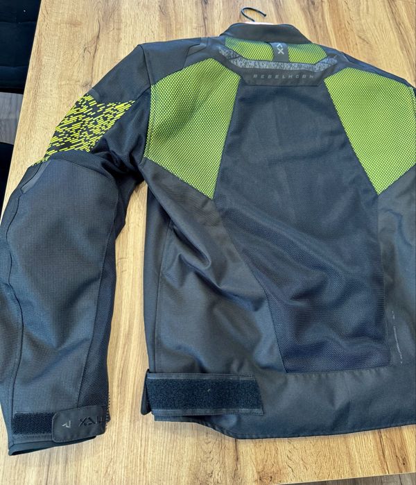 Kurtka REBELHORN JAX black/ fluo yellow rozm. L