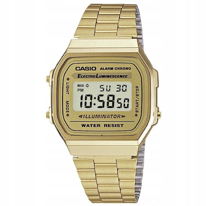 Zegarek damski Casio Vintage A168WG-9EF złoty
