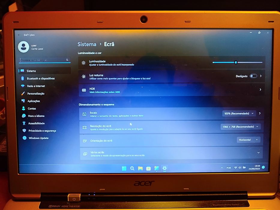 Baixa de preço - Acer ultrabook s3-391