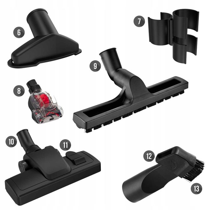 odkurzacz cyklonowy lehmann bezworkowy turboszczotka max 4000w cichy