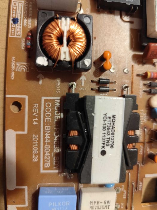 Fonte de alimentação PD46B2 para TV Samsung