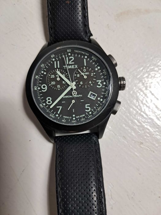 Zegarek TIMEX 1854 W-91 W-223 Chronograph Indiglo WR 100M CR2016 Cell