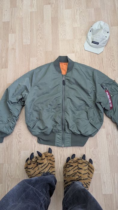 Vintage Alpha Industries Bomber / Винтажный Альфа Индустрис Бомбер / Бомбер мужской