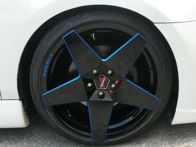 Felgi koła 19 cali zimowe 7mm 5x112 Borbet A vw seat skoda golf leon