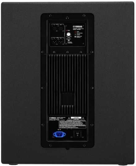 Subwoofer Yamaha DSR18W e Behringer DR18SUB