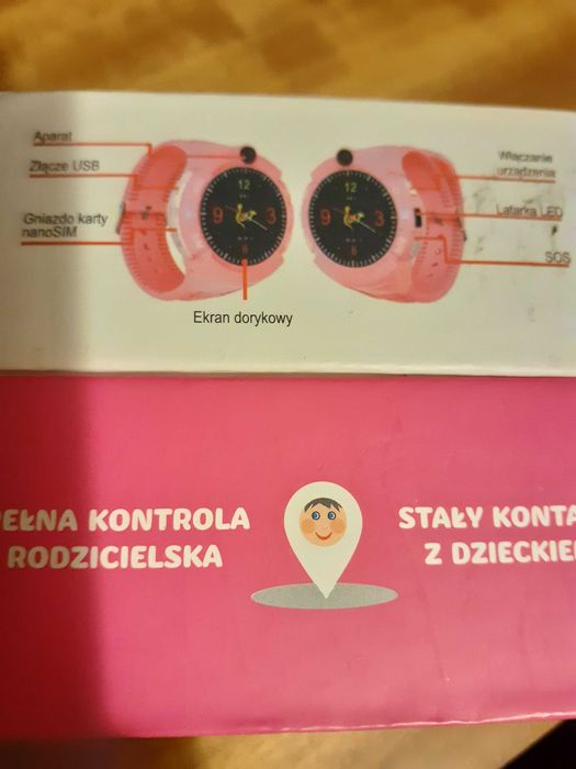 Smartwatche zegarek z lokalizatorem dla dziewczynki