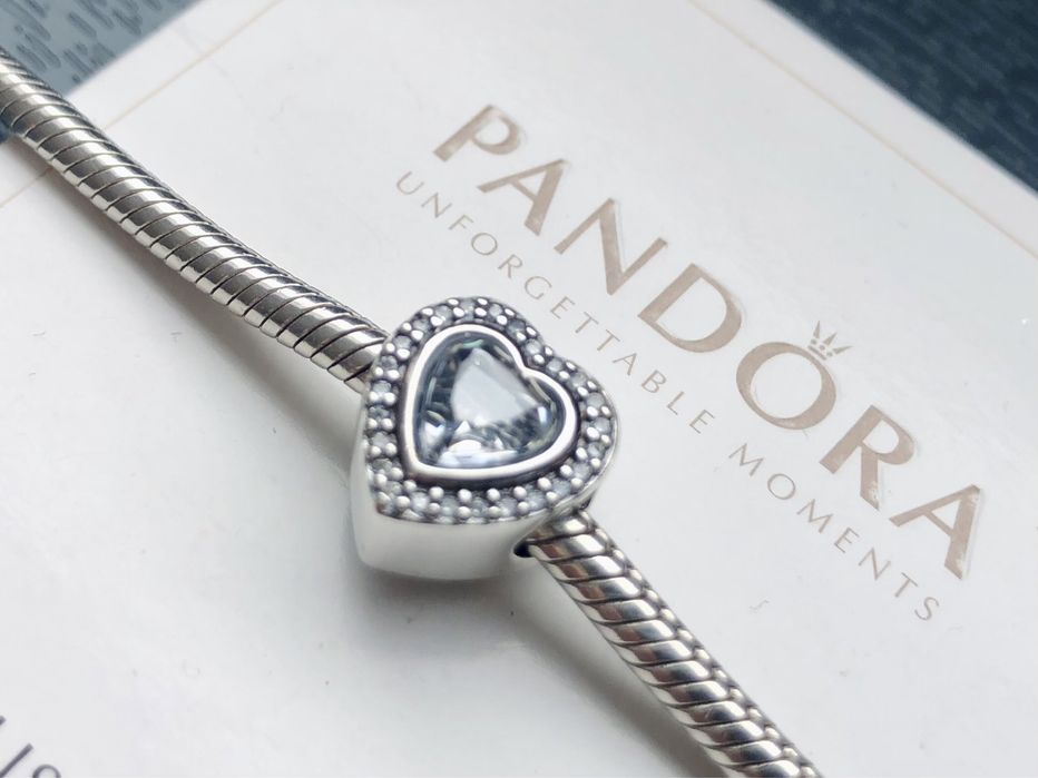 Nowy piękny charms serce s925 pasuje do bransoletki typu pandora