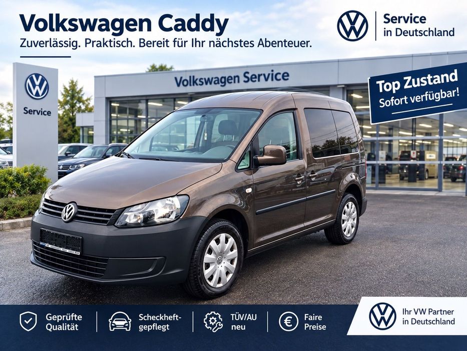 Volkswagen Caddy 7 Osobowy * 1.6 TDI * Jeden właściciel