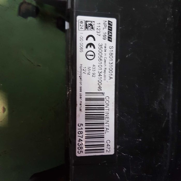 komputer moduł bsi kluczyk zestaw do odpalenia panda 1.3 euro 5 euro 4