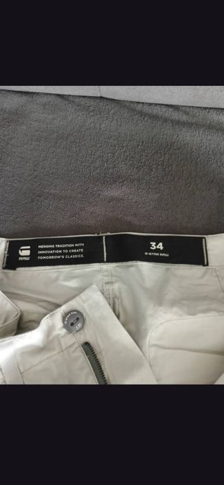Spodnie G-Star Raw Joggery Cargo D19706 - A970-C958 szary Relaxed fit