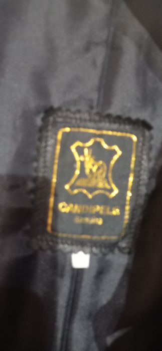 Casaco pele genuína