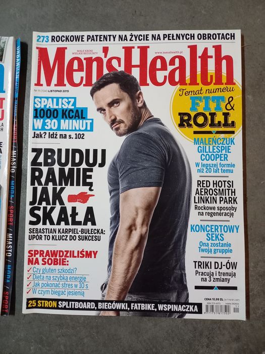 Men's Health czasopismo 6 egzemplarzy