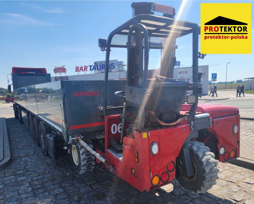 TRANSPORT spedycja logistyka dostawa rozładunek wózek widłowy TIR HDS