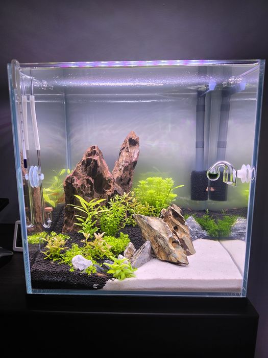 Akwarium kostka full opti white