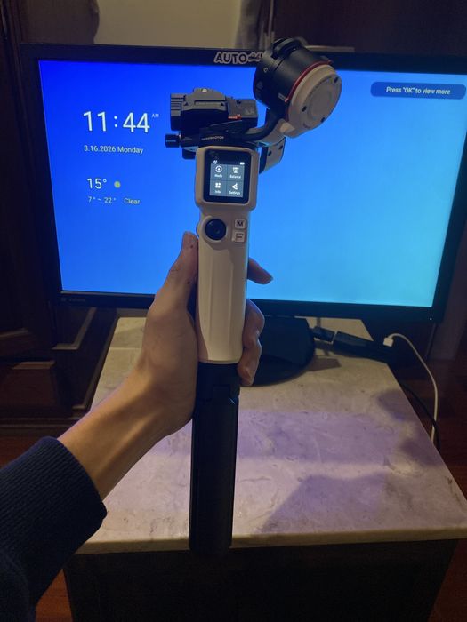 Gimbal Zhiyun Crane‑M3 praticamente novo – estabilizador câmara