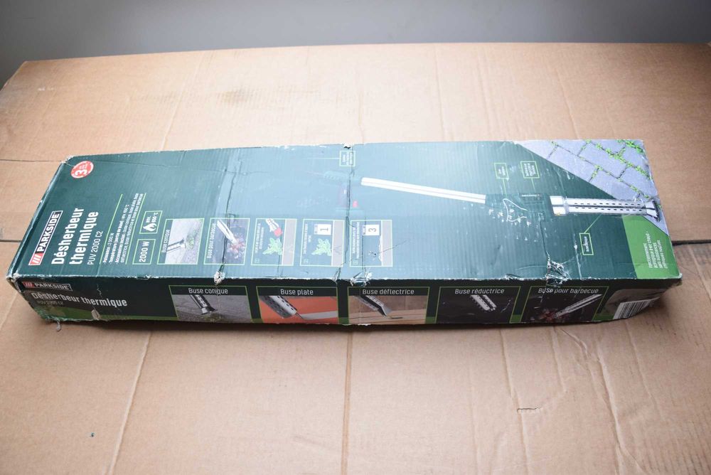Nowa Wypalarka Chwastów Parkside PUV 2000 C2 – 2w1, Moc 2000W!
