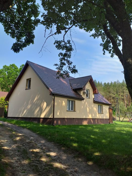 Agroturystyka "Kaszubskie Klimaty" z balią, ogniskiem, placem zabaw