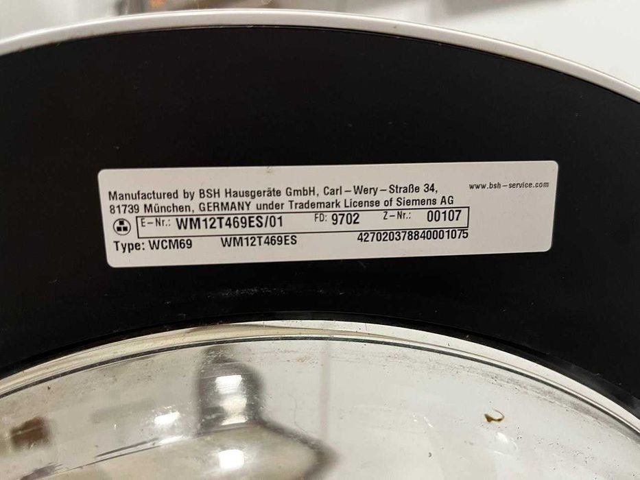 Siemens iQ500 8kg iQdrive varioPerfect - Para Peças/Reparação