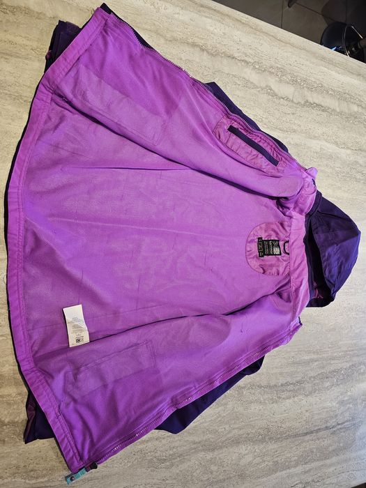 Kurtka Karrimor Weathertite 13 lat 158 wodoodporna oddychająca śliwka