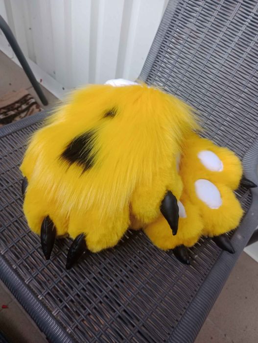 fursuit furry hand paws handpaws łapki custom na zamówienie