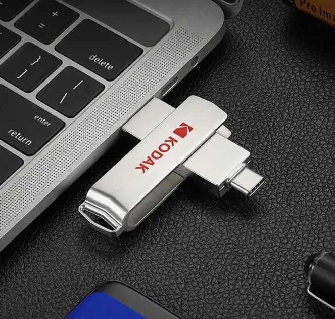 Портативний SSD-флешка Kodak X203 256GB USB 3.2 Gen 2 для iPhone та PC