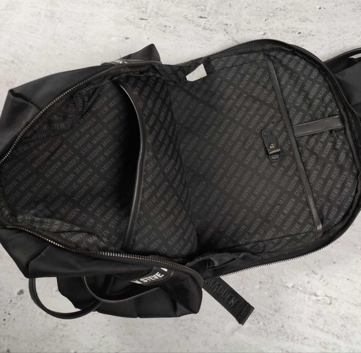 Plecak Steve Madden miejski damski elegancki czarny