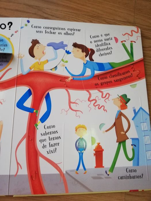Livro "60 factos curiosos e incríveis sobre o corpo humano" - novo