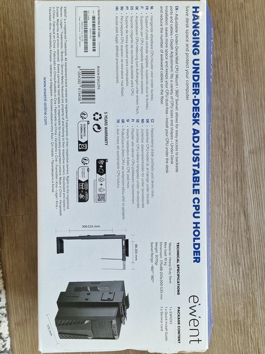 Suporte de Computador Secretária