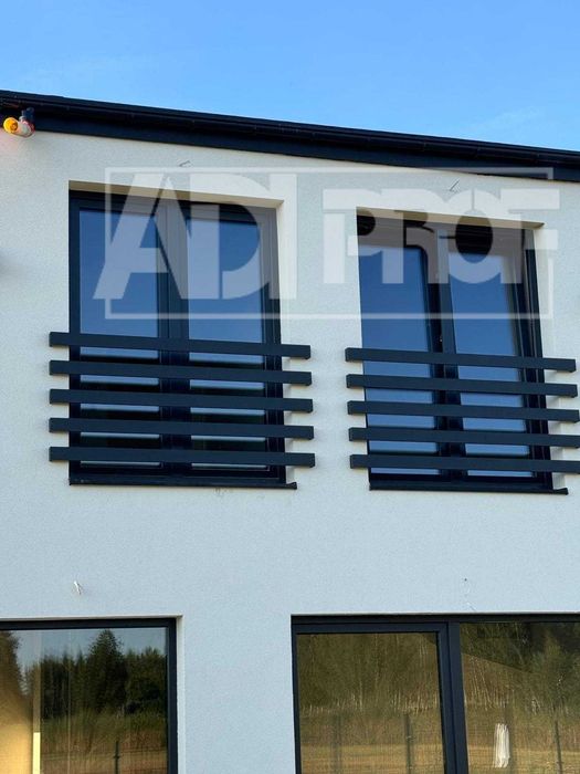 Balkon Francuski Balustrada Francuska podtynkowa aluminium