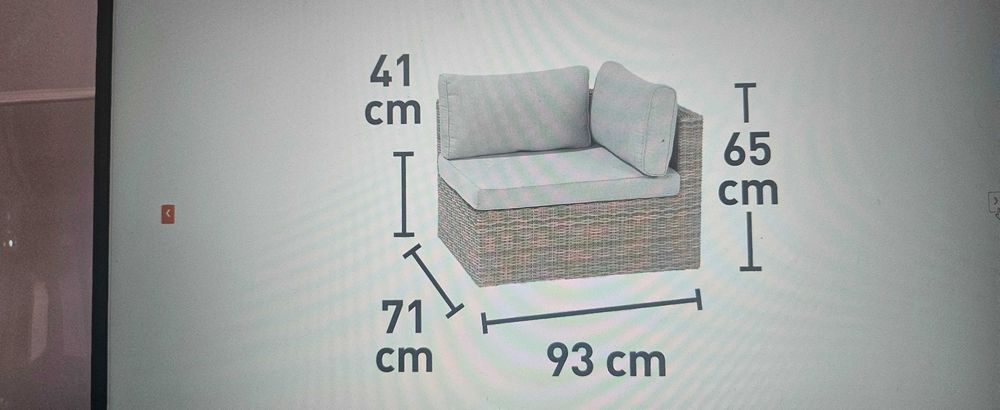 Meble ogrodowe rattanowe