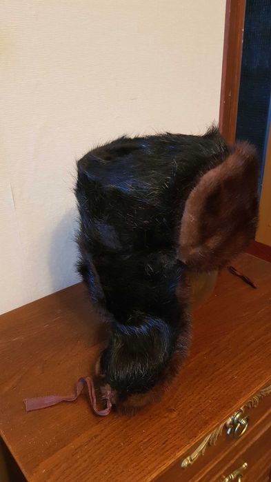 Шапка ушанка зимняя мужская