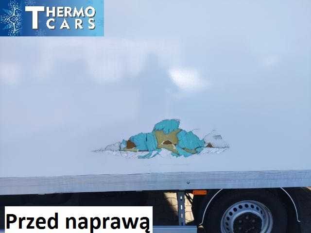 Naprawa zabudowy izotermicznej oraz kontenerów typu chłodnia/izoterma