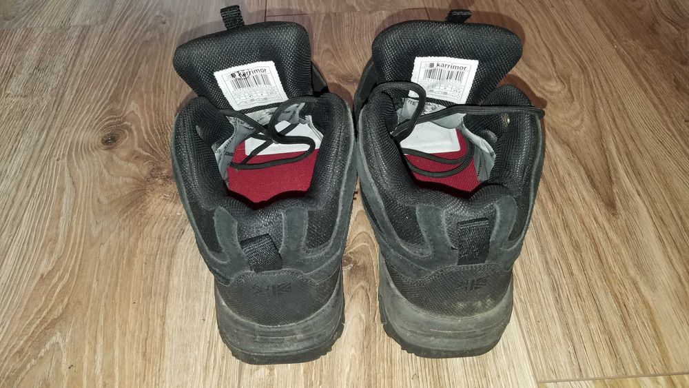 Buty KARRIMOR Mount MID 41/42 26.5cm Skóra trekkingowe wodoodporne BDB